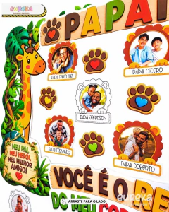 Painel Papai, o Rei do Meu Coração - comprar online