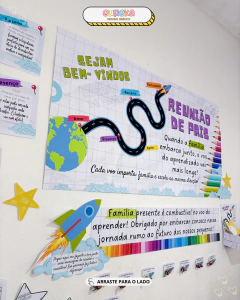 KIT PAINEL REUNIÃO DE PAIS - Reunião de Pais com acolhimento, criatividade e muito significado! - comprar online
