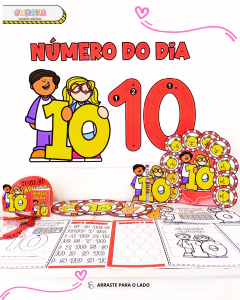 KIT NÚMERO 10 – NÚMERO DO DIA - comprar online