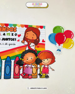 KIT PAINEL SEJAM BEM-VINDOS CRISTÃO na internet