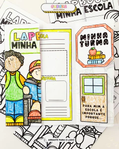 LAPBOOK INTERATIVO – MINHA ESCOLA! - Eureka Recursos Didaticos