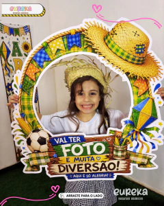 MOLDURA PARA FOTO BAMBOLÊ ARRAIÁ BRASIL na internet