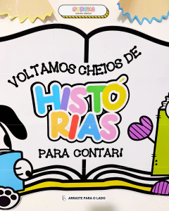 PAINEL VOLTA ÀS AULAS na internet