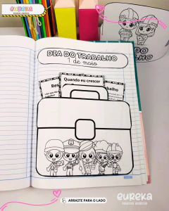 Atividade Dia do Trabalho na internet