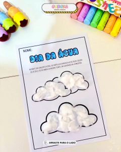 Atividades de Artes - Dia da Água - Eureka Recursos Didaticos