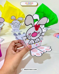 CAIXINHA DE PÁSCOA PARA ENCANTAR A TURMINHA! na internet