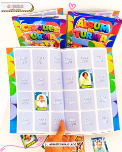 Álbum Craques da Turma na internet