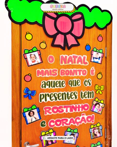 Painel de Porta – Presentes de Natal na internet