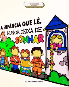PAINEL LITERÁRIO - A infância que lê, nunca deixa de sonhar! na internet