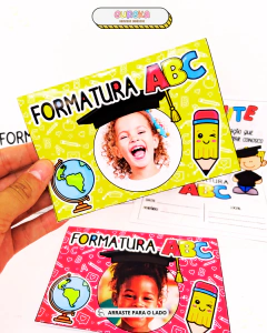 Convites 3D para Formatura do ABC – transforme o grande dia em uma lembrança inesquecível! na internet