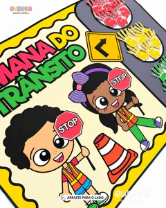 Cartaz Colaborativo Semana do Trânsito na internet