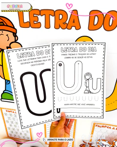 Kit Letra U na internet