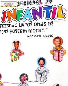 Painel Interativo Dia Infantil do Livro na internet