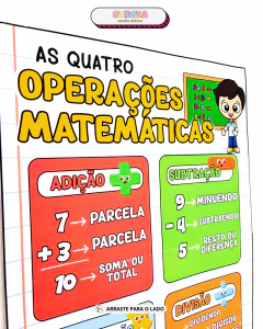 CARTAZ DAS 4 OPERAÇÕES na internet