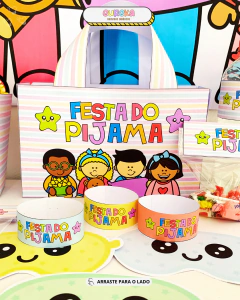 KIT PAINEL FESTA DO PIJAMA na internet
