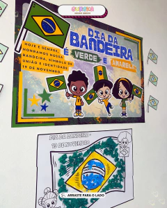 Painel Dia da Bandeira na internet