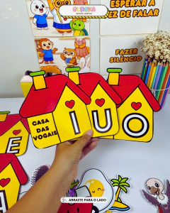Casa das Vogais – Aprender brincando faz toda a diferença! na internet