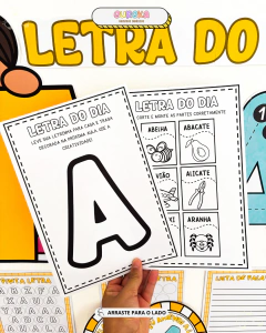 Kit Letra A – Alfabetização com sentido, ludicidade e intenção pedagógica na internet