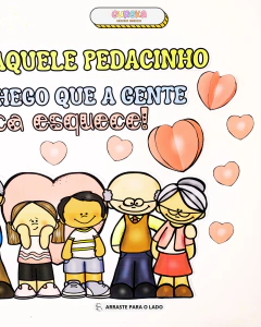 Painel Dia dos Avós na internet