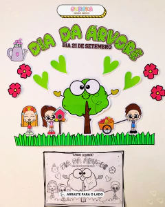 Kit Painel Dia da Árvore na internet