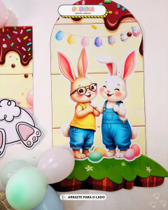 PAINEL DECORAÇÃO ENCANTADORA PARA A PÁSCOA! na internet