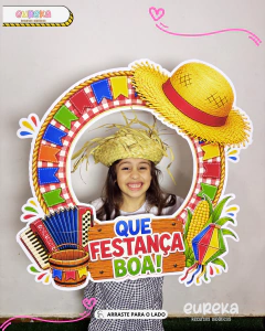 MOLDURA PARA FOTO BAMBOLÊ FESTANÇA BOA! na internet