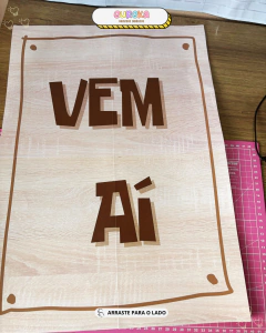 Kit Cartazes para Vídeo "Vem Aí... Festa Junina!" na internet