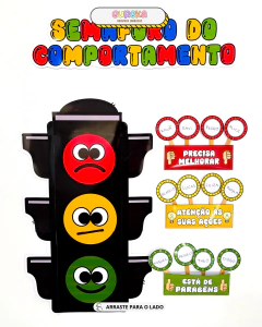 Semáforo do Comportamento na internet
