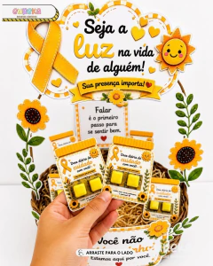 Cesta Setembro Amarelo na internet