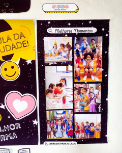Kit Painel Aula da Saudade na internet