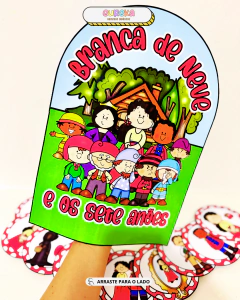 LUVA HISTÓRIA BRANCA DE NEVE na internet