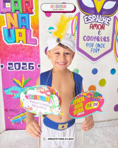 Painel Decorativo de Carnaval na internet