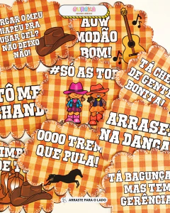 KIT PAINEL FESTA COUNTRY na internet