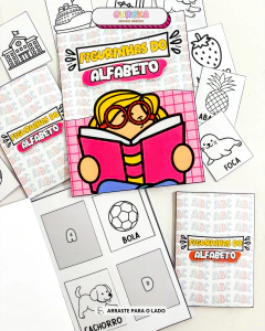 Figurinhas do Alfabeto – Aprender Brincando, Letra por Letra - Eureka Recursos Didaticos