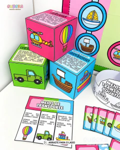 Kit Meios de Transporte - Eureka Recursos Didaticos