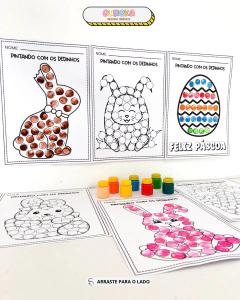 Pintando com os Dedinhos – Páscoa: aprendizado que se sente na prática! - Eureka Recursos Didaticos