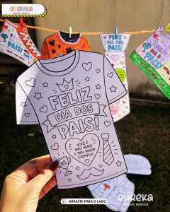 Varal de Desenhos – Dia dos Pais - Eureka Recursos Didaticos