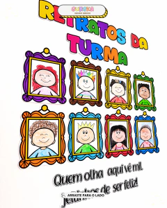 PAINEL RETRATOS DA TURMA - Eureka Recursos Didaticos