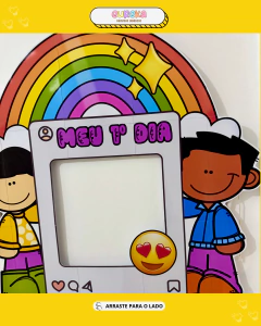 Decoração para bambolê com o tema “Meu 1º Dia” - Eureka Recursos Didaticos