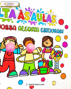 Painel Volta às Aulas Chiclete - Eureka Recursos Didaticos