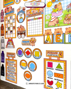 Kit de Ornamentação – Capivara - Eureka Recursos Didaticos