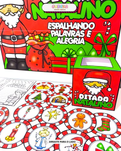 CARTAZ DITADO NATALINO - Eureka Recursos Didaticos