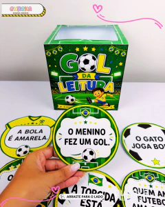 Caixa Gol da Leitura - Eureka Recursos Didaticos