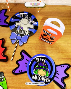 LEMBRANCINHA GULOSEIMAS HALLOWEEN VERSÃO EM INGLÊS - Eureka Recursos Didaticos