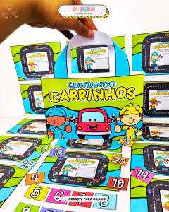 RECURSO CONTANDO CARRINHOS - Eureka Recursos Didaticos