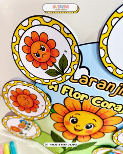 Luva com a História “Laranjinha, a Florzinha Corajosa” - Eureka Recursos Didaticos