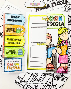LAPBOOK INTERATIVO – MINHA ESCOLA! - loja online