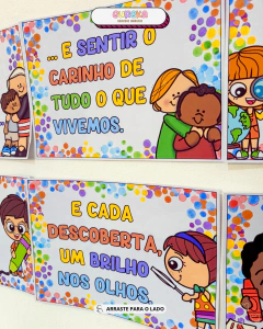PLAQUINHA MENSAGEM DE SAUDADE - Eureka Recursos Didaticos