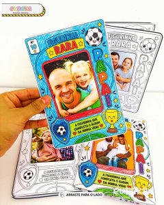 Figurinha Rara do Papai  - Eureka Recursos Didaticos