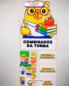 Painel Combinados da Turma – Aprender a Conviver Também é Ensinar - Eureka Recursos Didaticos